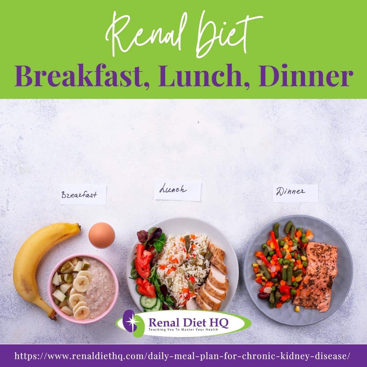 Renal Diet Meals Image