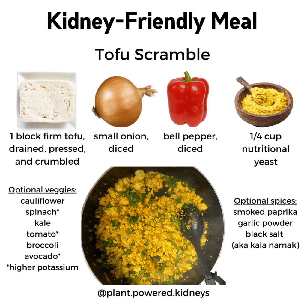 Kidney-friendly meals